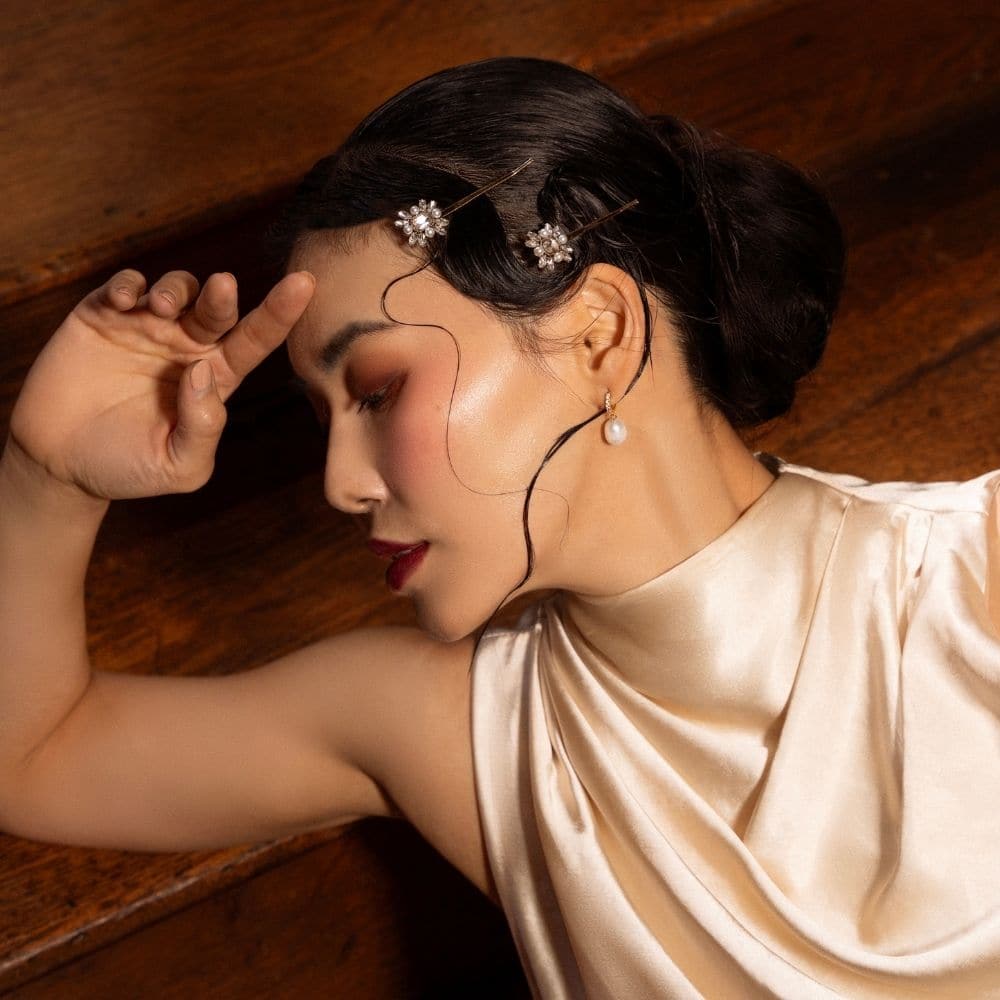 Crystal Art Deco Hair Slide - Image 3