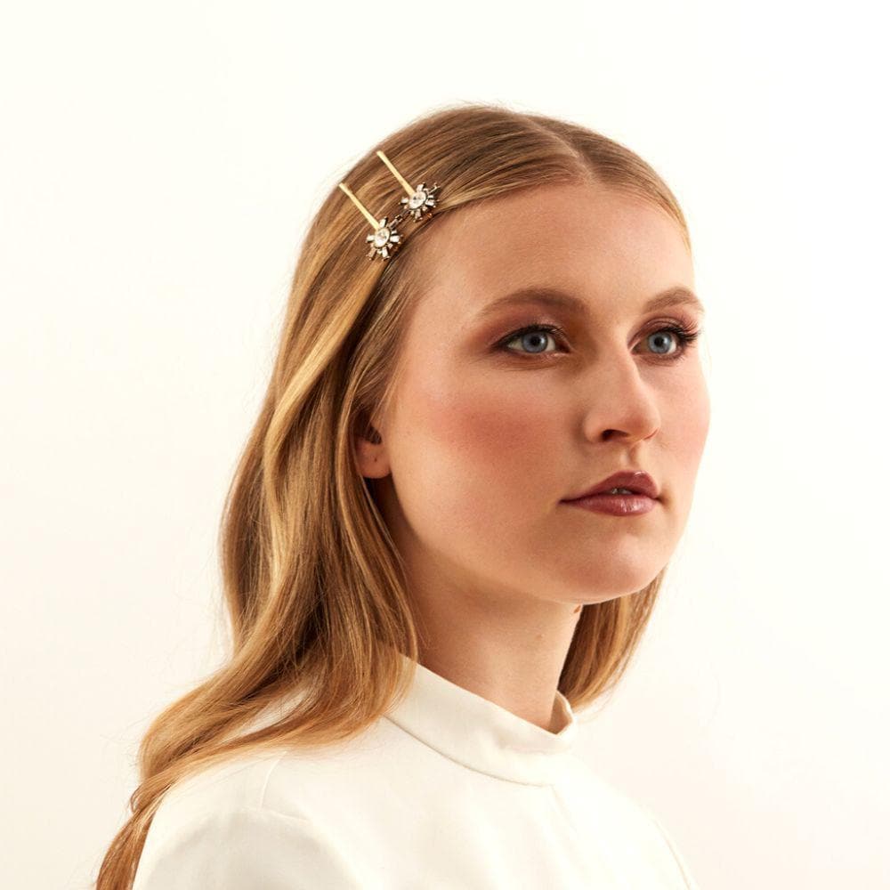 Crystal Art Deco Hair Slide - Image 4