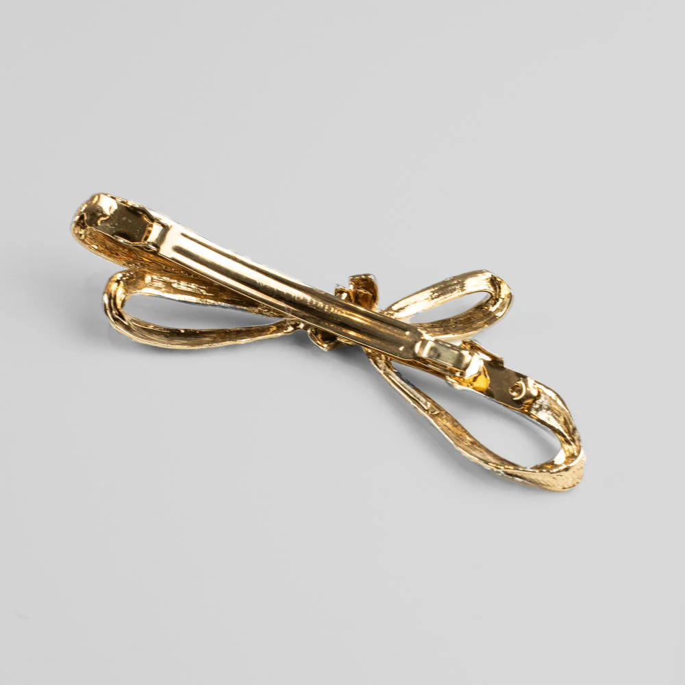 Crystal Bow Barrette Clip - Image 7