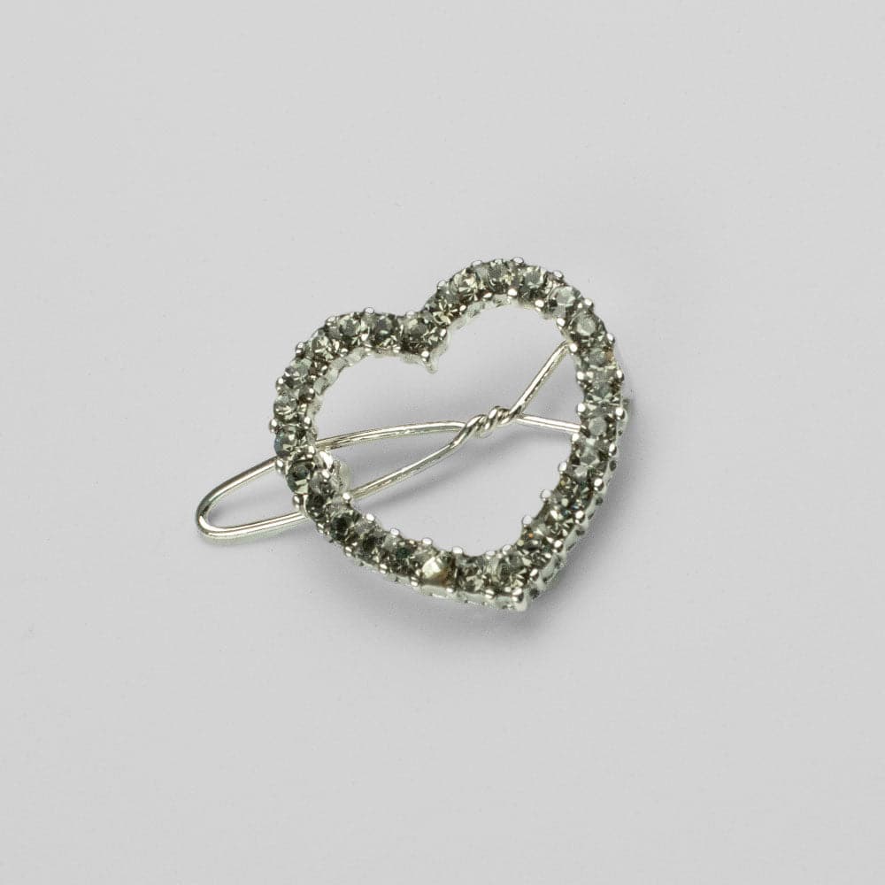 Mini Crystal Heart Hair Clip - Image 7