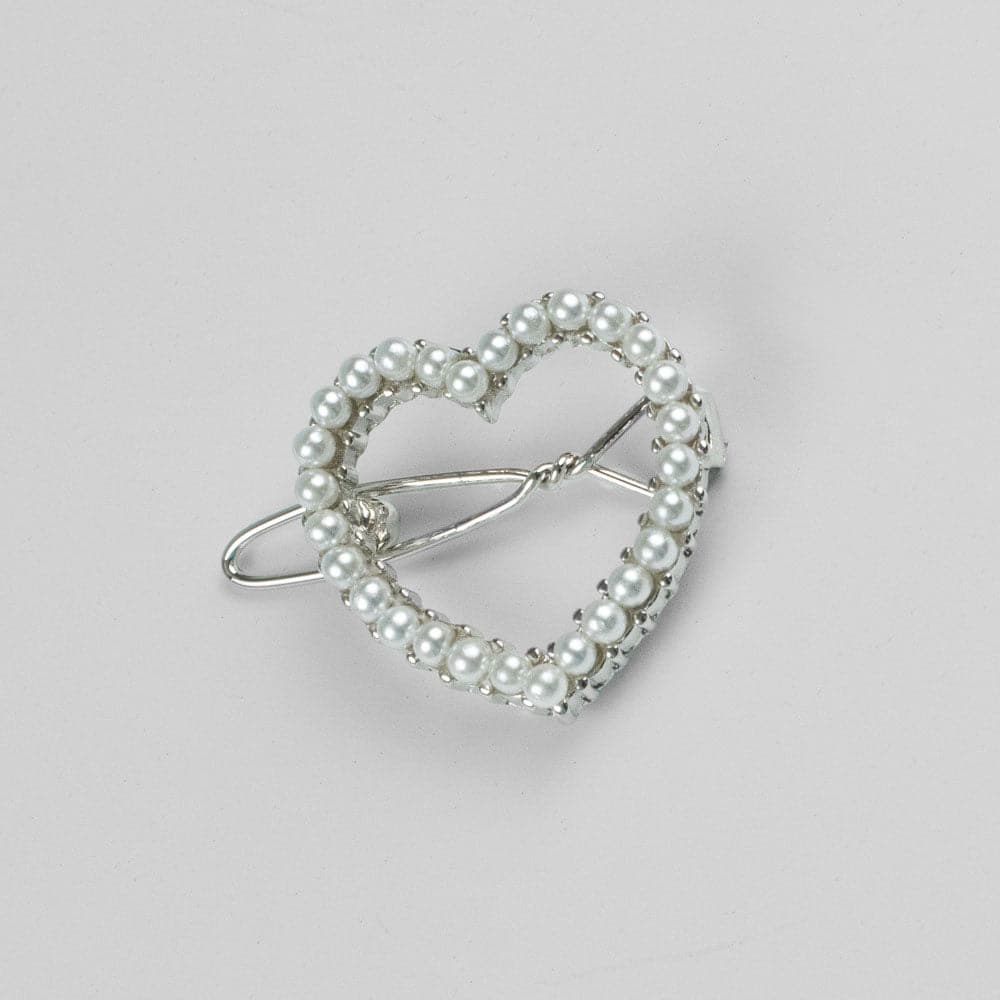 Mini Crystal Heart Hair Clip - Image 9