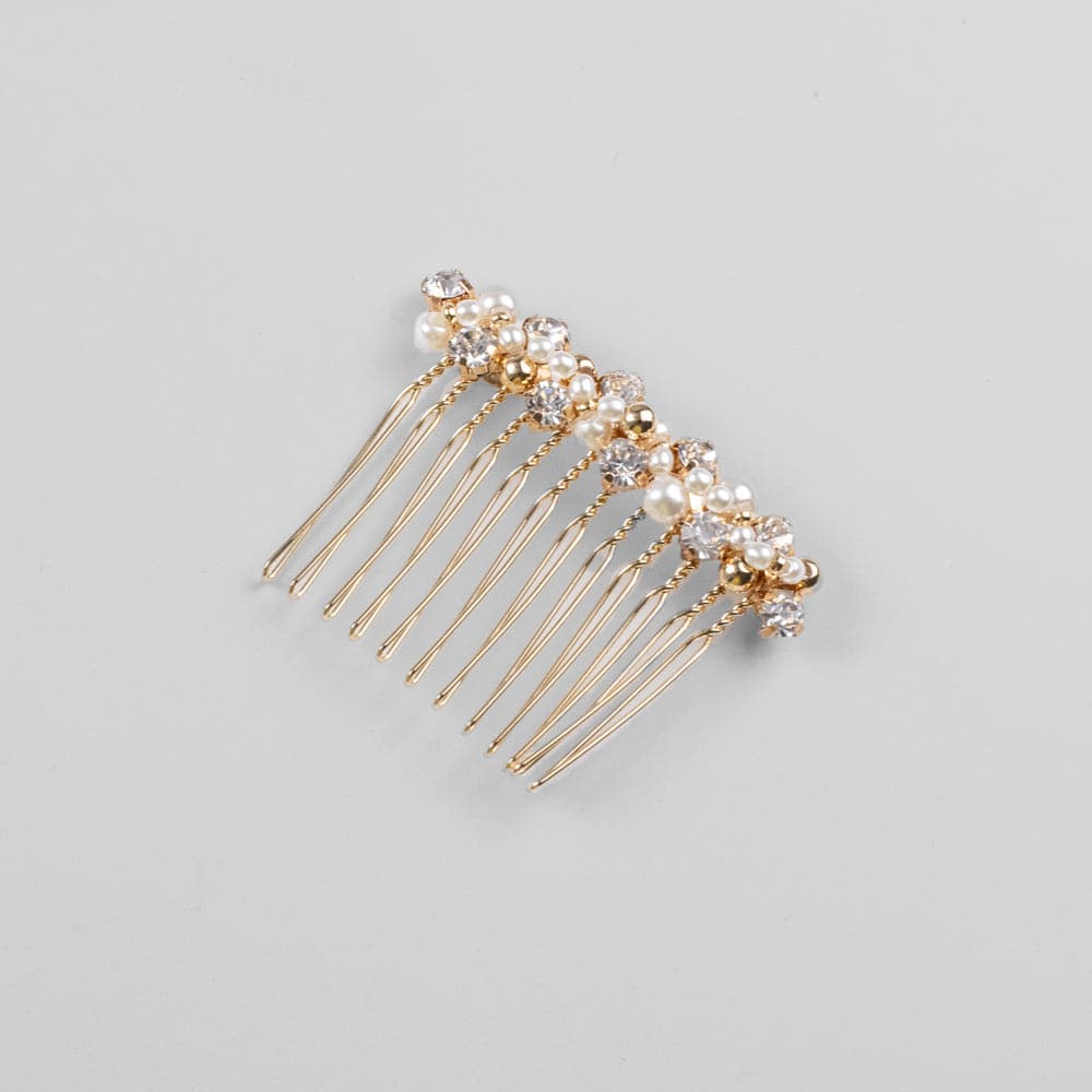 Crystal Pearl Hair Comb - Image 5