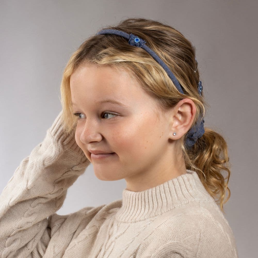 Handmade Children's Denim Accessory Set - Image 3