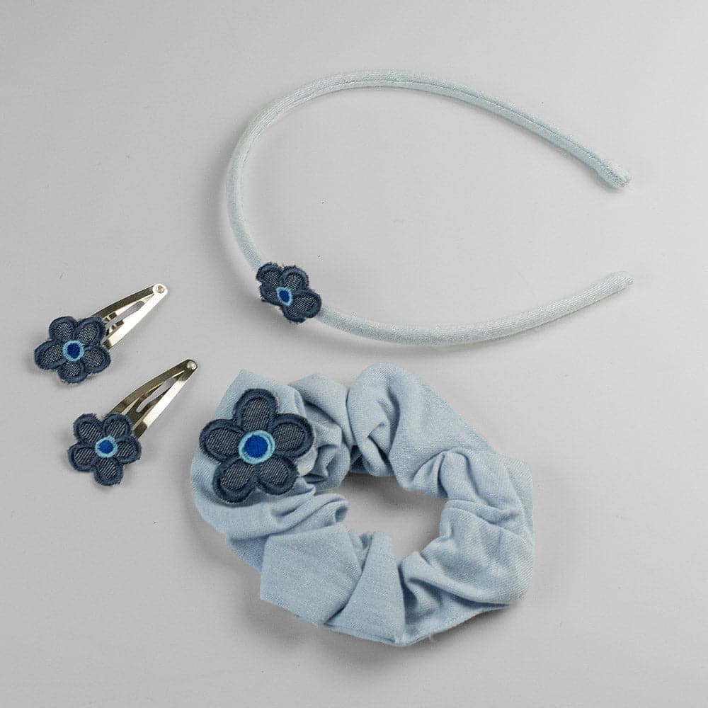 Handmade Children's Denim Accessory Set - Image 5