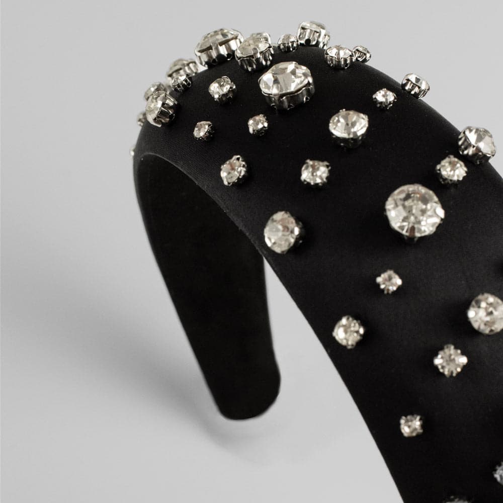 Handmade Crystal Padded Headband - Image 6