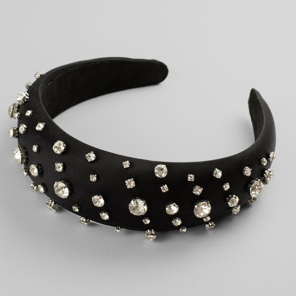 Handmade Crystal Padded Headband - Image 7