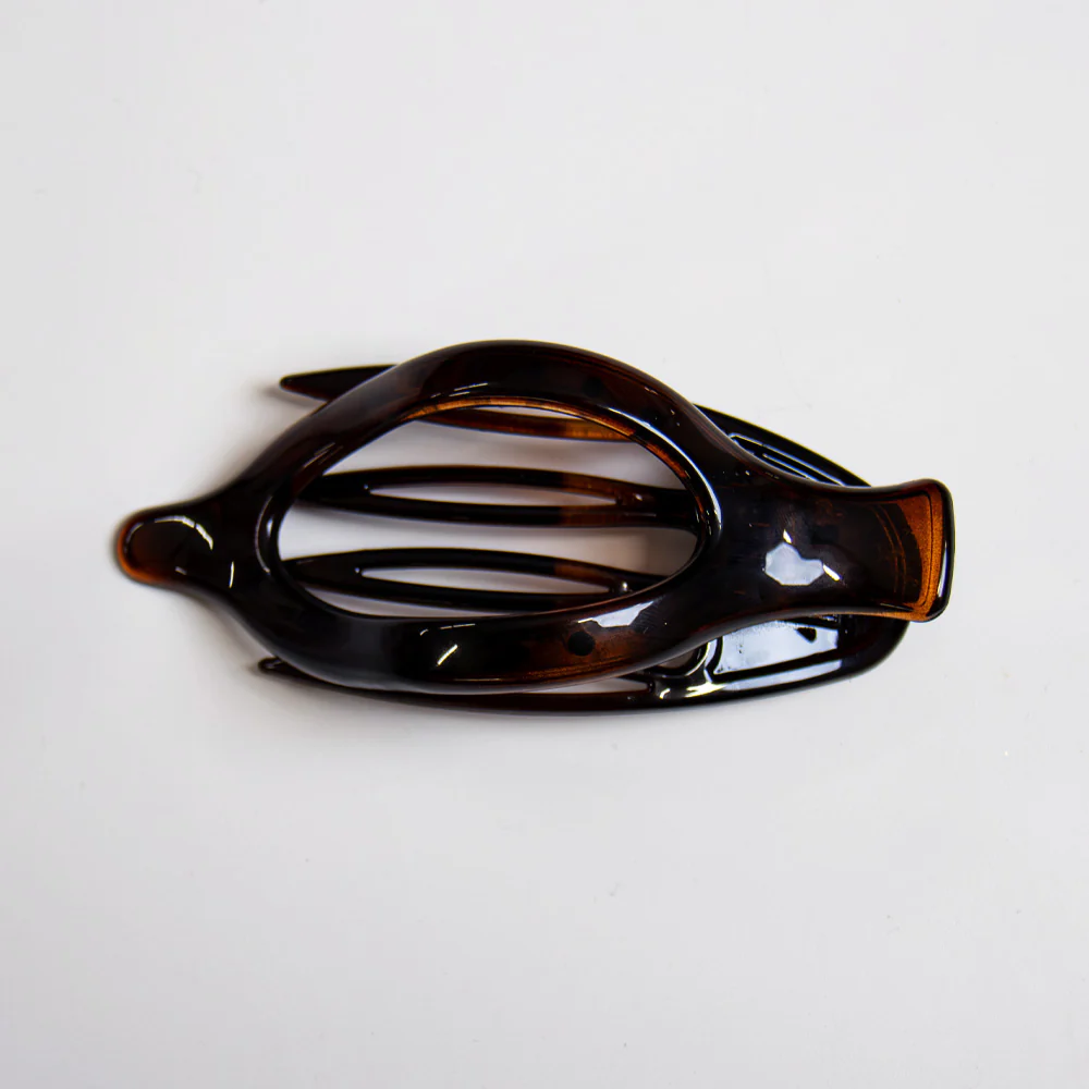 Large Oval Pelican Hair Claw Clip - Image 4