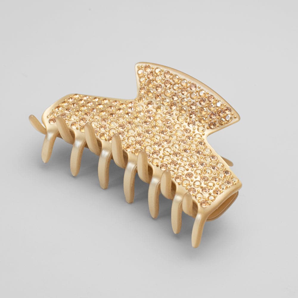 Iconique Handmade Crystal Medium Hair Claw Clip - Image 9