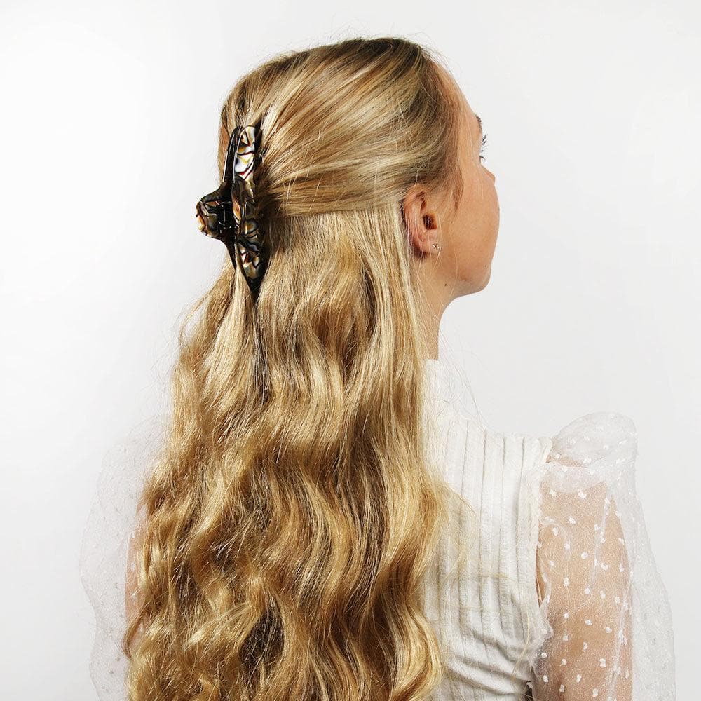 Long Narrow Fine Hair Claw Clip - Image 5