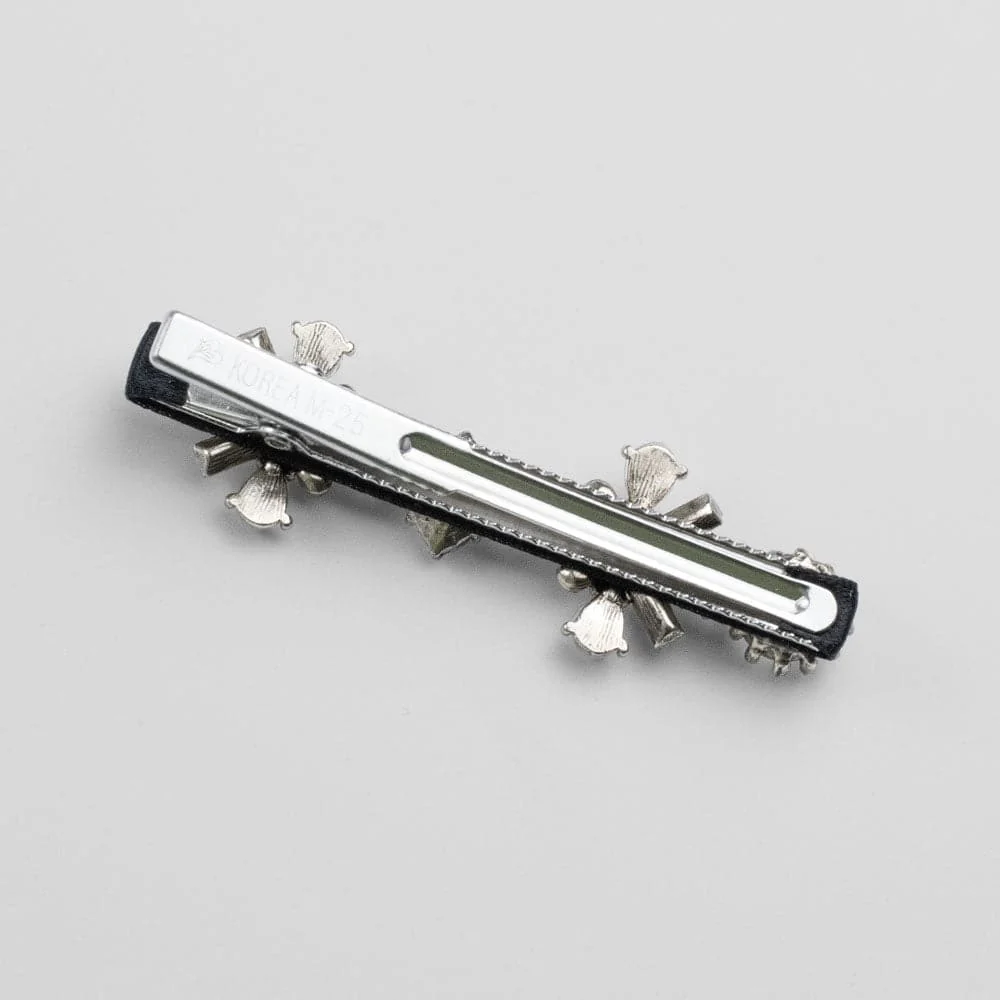 Mini Crystal & Pearl Beak Hair Clip - Image 6
