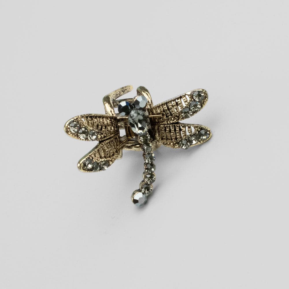 Mini Crystal Dragonfly Hair Claw Clip - Image 10