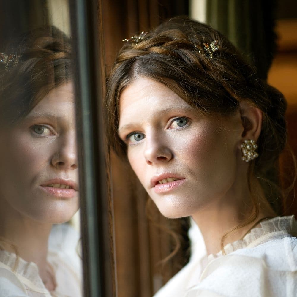 Mini Crystal Dragonfly Hair Claw Clip - Image 3