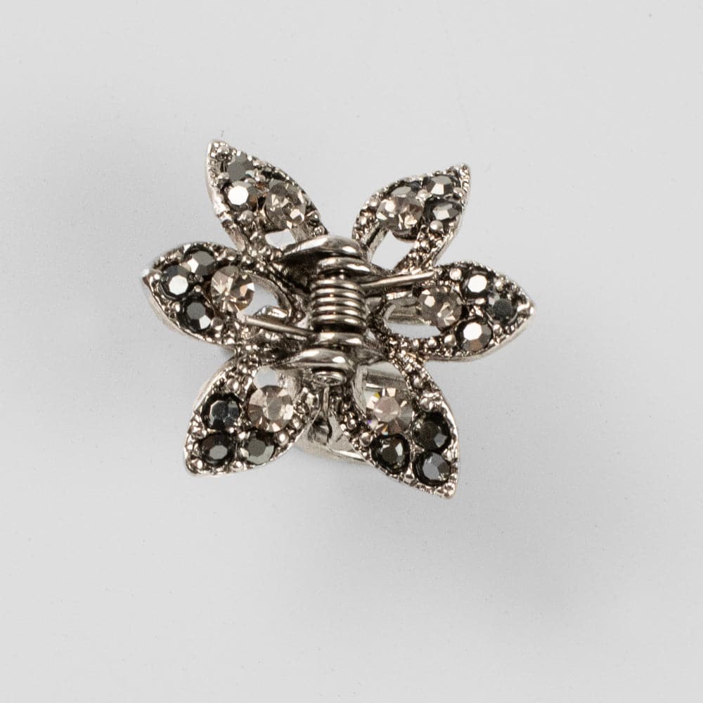 Mini Crystal Maple Leaf Hair Claw Clip - Image 7