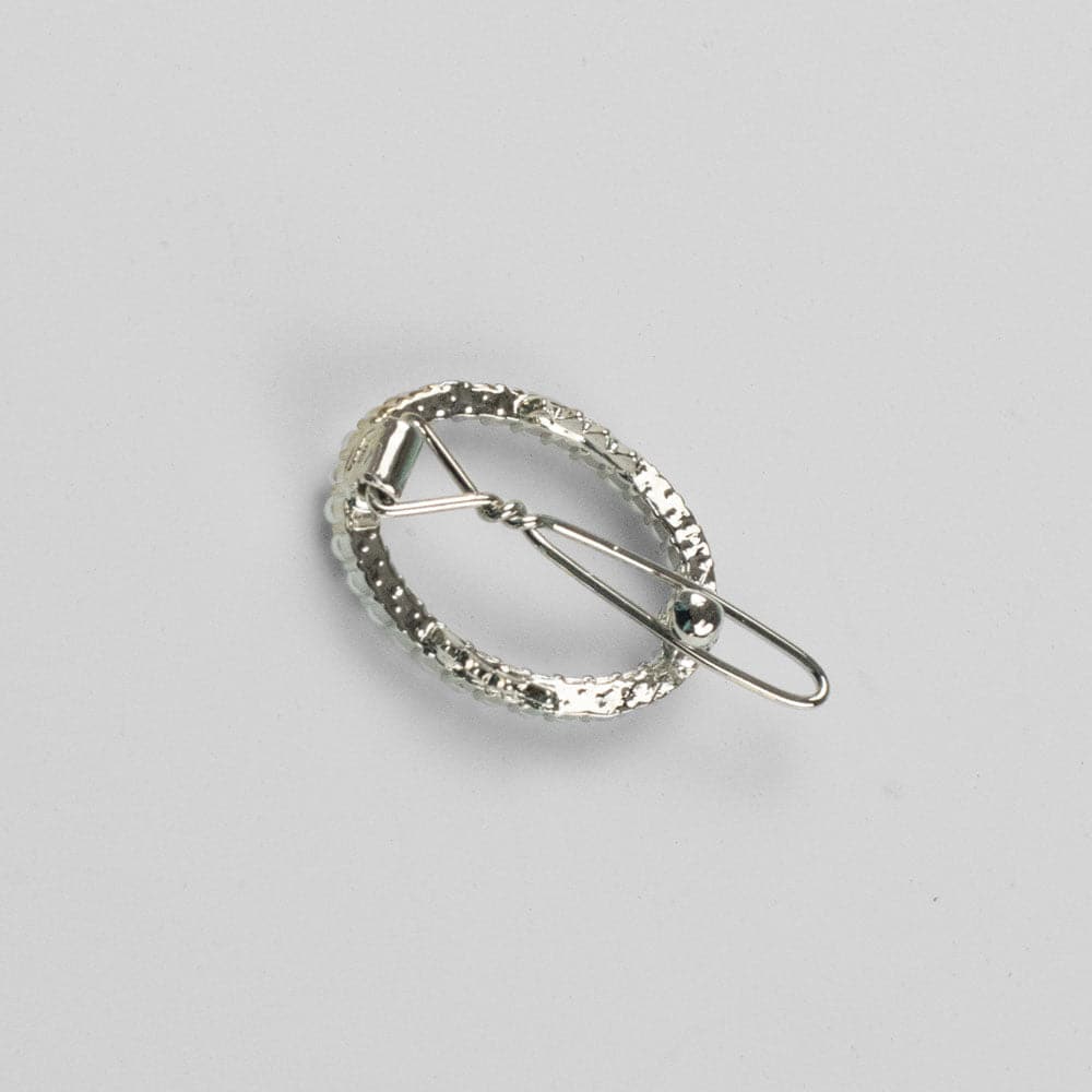 Mini Crystal Oval Hair Clip - Image 15