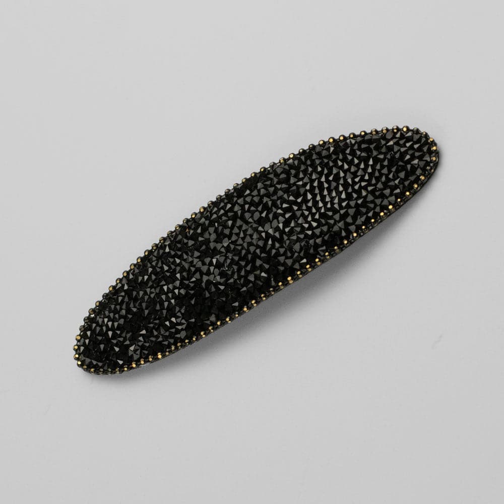 Oval Crystal Sparkle Snap Clip - Image 9