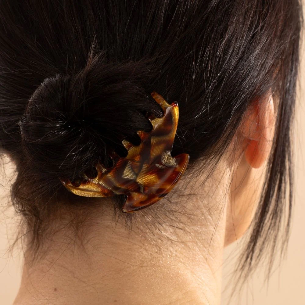 Small Hair Claw Clip with Extra Grip - Image 3