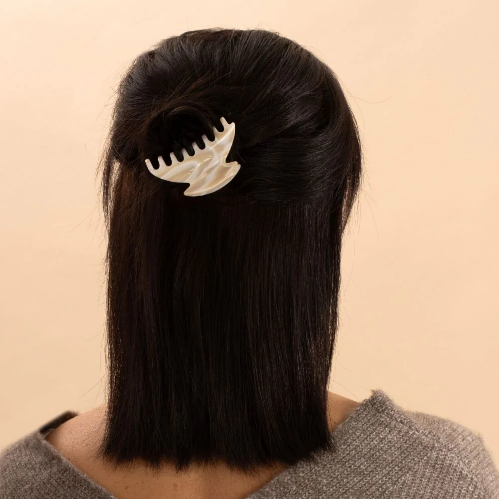 Small Hair Claw Clip with Extra Grip - Image 6