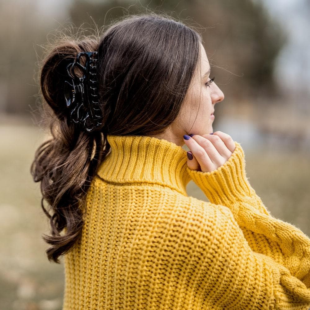 Tortoiseshell Hair Claw Clip - Image 3