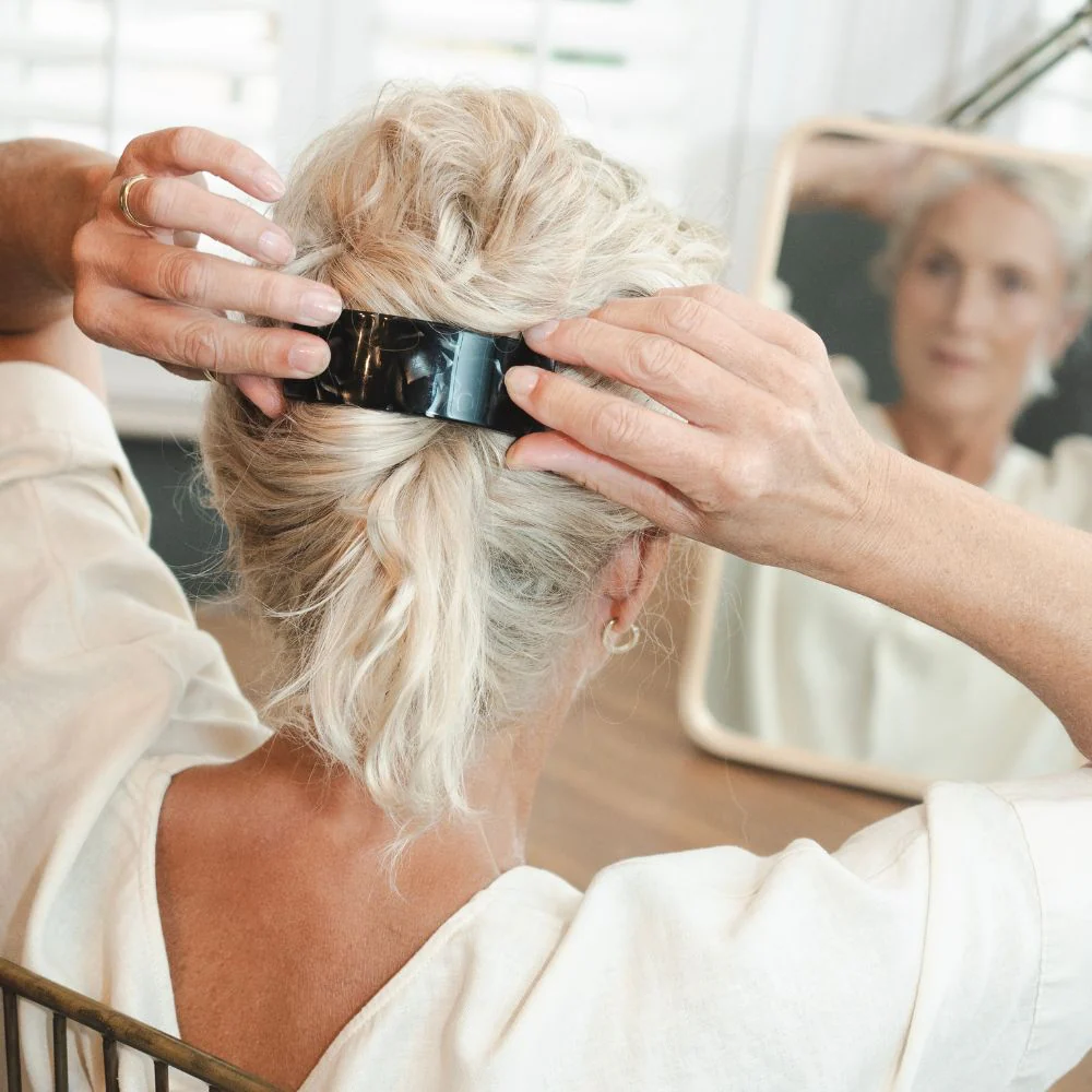 Wide Arched Barrette Clip - Image 3