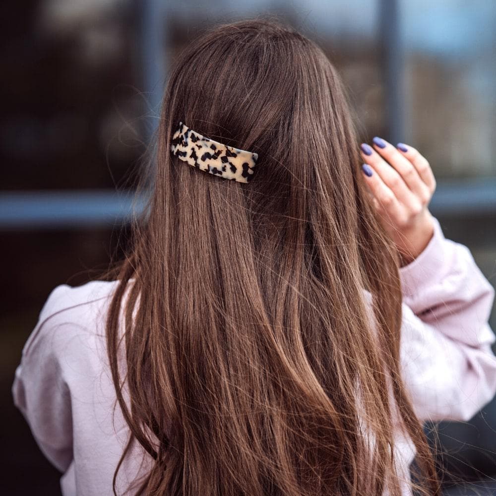 Wide Arched Barrette Clip - Image 5