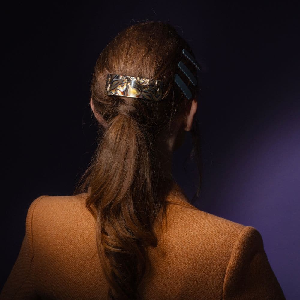 Wide Arched Barrette Clip - Image 9